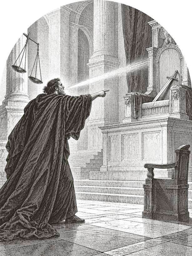 Engraved plate for the name SATAN